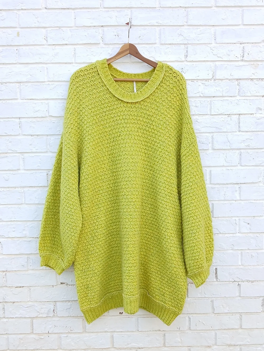 Free People Lola Oversize Chunky Sweater Dress Large - Picture 3 of 7